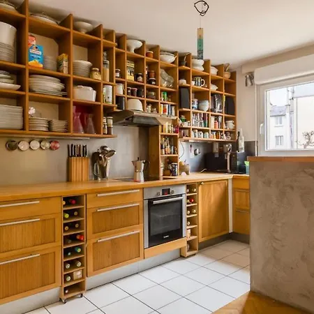 A Colourful Patchwork Apartment Paris